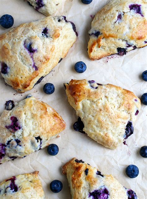 blueberry scones